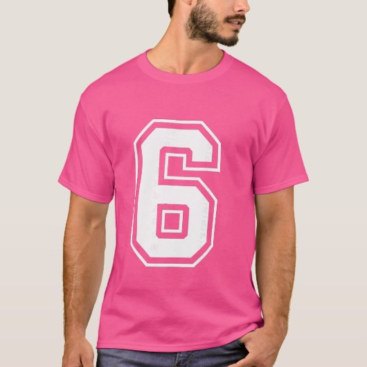 T-shirt Conception de mème amusant Six Sept 6 7 (Devant)