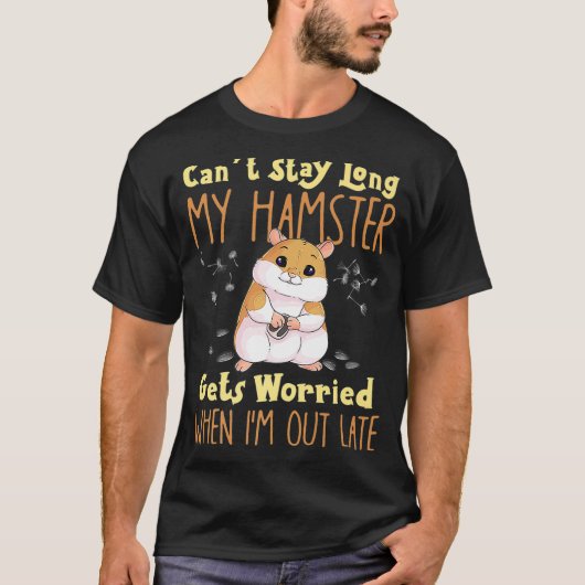 T-shirt Conception De Mème De Hamster Pour Les Propriétair (Devant)