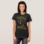 T-shirt Conception de mème de pêche drôle : Poisson disant (Devant entier)