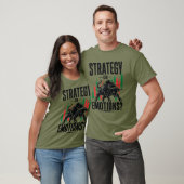 T-shirt Conception de mentalité de trading de taureau Stra (Unisexe)