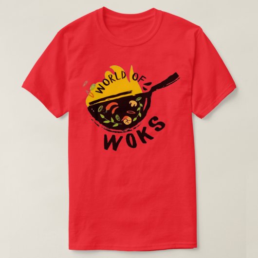 T-shirt Conception de Merch World Of Woks (Design devant)