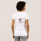 T-shirt Conception de MLO de chemise de danse polynésienne (Dos entier)
