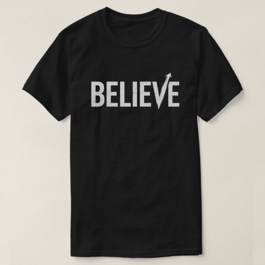 T-shirt Conception de motivation typographique audacieuse (Design devant)