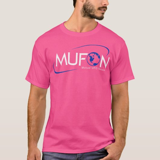 T-shirt Conception de Mufon (Mutual Ufo Network). (Devant)