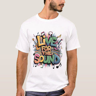 T-shirt Conception de musique Soul Premium