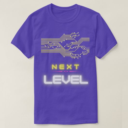 T-shirt conception de niveau suivant (Design devant)