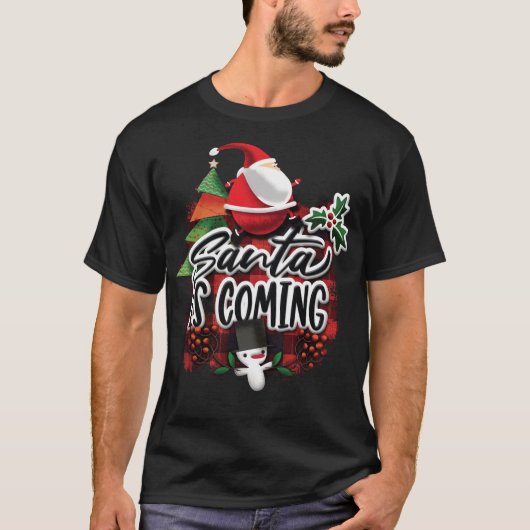 T-shirt Conception de Noël, Conception de Noël. (Devant)