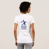 T-shirt Conception de nom d'ordures de la bravoure de (Dos entier)