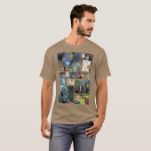 T-shirt Conception de panneau de Saga Image Comics amis fi (Devant entier)