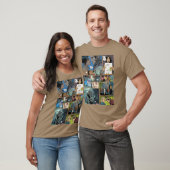 T-shirt Conception de panneau de Saga Image Comics amis fi (Unisexe)