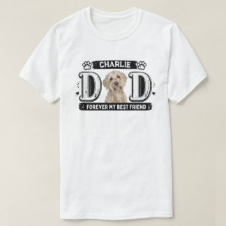T-shirt Conception de papa de chien ami pour toujours