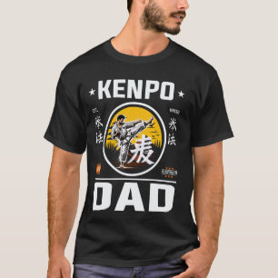 T-shirt Conception de papa de karaté Kenpo classique pour