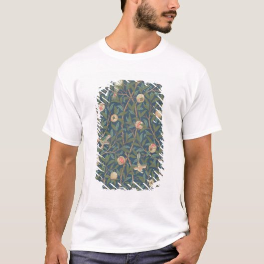 T-shirt Conception de papier peint de "oiseau et de (Devant)