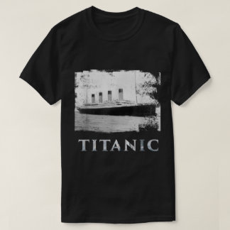 T-shirt Conception de paquebot océanique Titanic vintage
