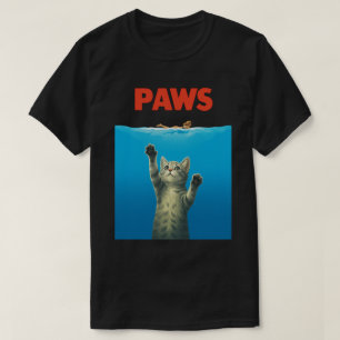 T-shirt Conception de parodie de chat drôle “Pattes” – Mig