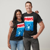 T-shirt Conception de parodie de PATTE de chat drôle (Unisexe)