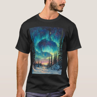 T-shirt conception de paysage