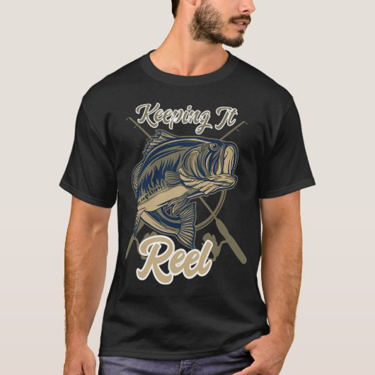T-shirt Conception de pêche (Devant)