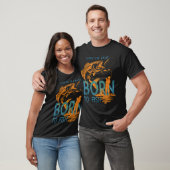 T-shirt Conception de pêche au flétan (Unisexe)