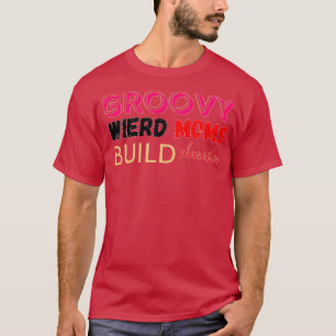 T-shirt Conception de personnage de construction de mamans