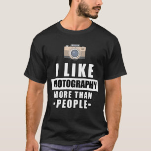 T-shirt Conception de photographie drôle
