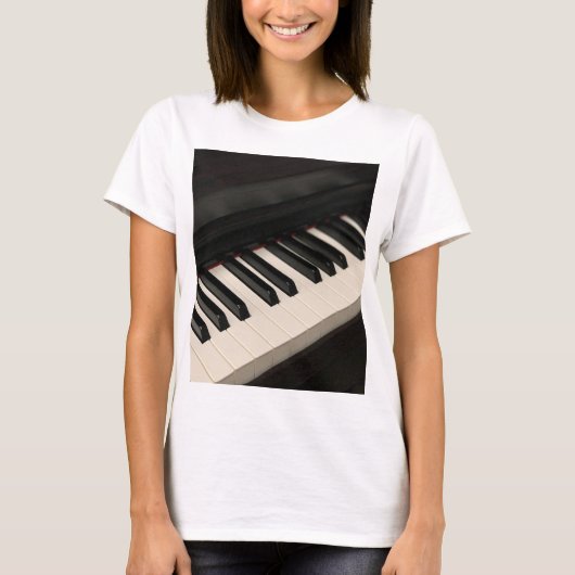 T-shirt Conception de piano cool (Devant)