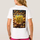 T-shirt conception de pickleball (Dos)