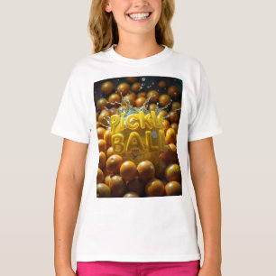 T-shirt conception de pickleball