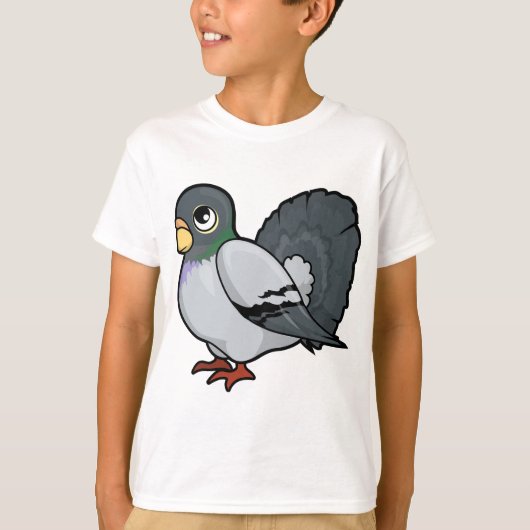 T-shirt Conception de pigeon (Devant)