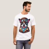 T-shirt Conception de pilote de Bostie (Devant entier)