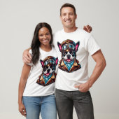 T-shirt Conception de pilote de Bostie (Unisexe)