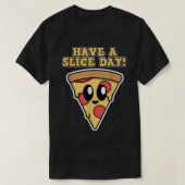 T-shirt Conception de pizza pour les hommes et les femmes  (Design devant)