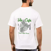 T-shirt Conception de poche d'avant de café d'Ulu (Dos)
