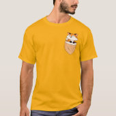 T-shirt Conception de poche de renard (Devant)