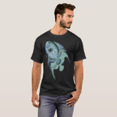 T-shirt Conception de poisson (Devant entier)