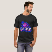 T-SHIRT CONCEPTION DE POISSON FOU (Devant entier)