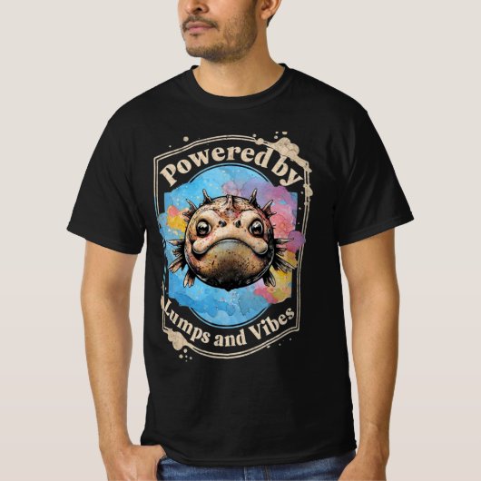 T-shirt Conception de poisson-scie (Devant)