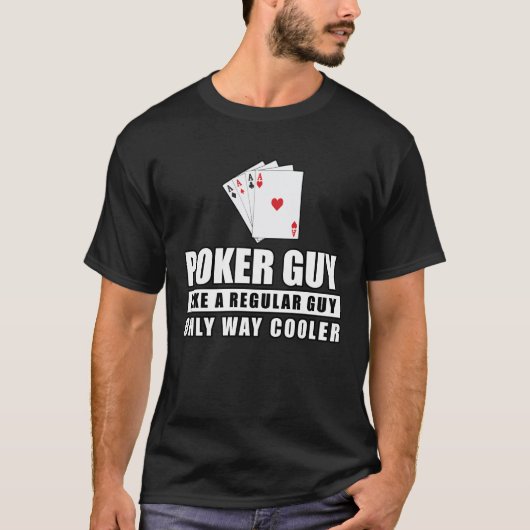 T-shirt Conception de poker drôle (Devant)