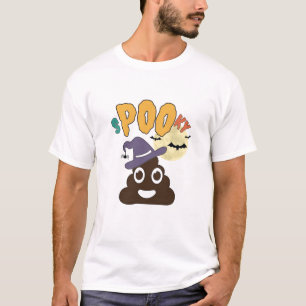 T-shirt Conception de Poo drôle d'humour de salle de bain