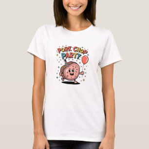 T-shirt Conception de porc amusant et mignon