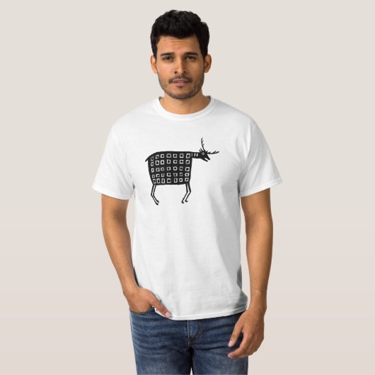 T-shirt Conception de poterie Mimbres (Devant entier)