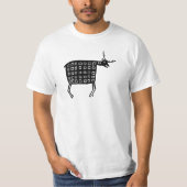 T-shirt Conception de poterie Mimbres (Devant)