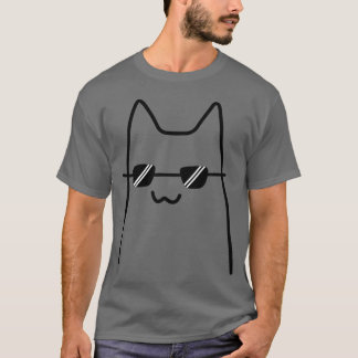 T-shirt conception de pouvoir d'amour de CHAT ami LOVE