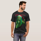 T-shirt Conception de pull de Noël moche et drôle (Devant entier)