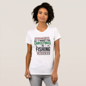 T-shirt Conception de pull moche de pêche à Noël (Devant entier)
