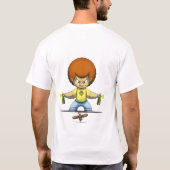 T-shirt Conception de pulvérisation de chasseur de bugs af (Dos)
