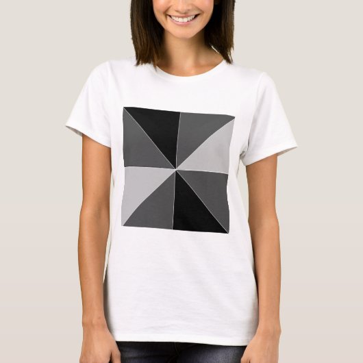 T-shirt Conception de pyramide (Devant)