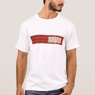 T-shirt conception de rayure de San Francisco Muni