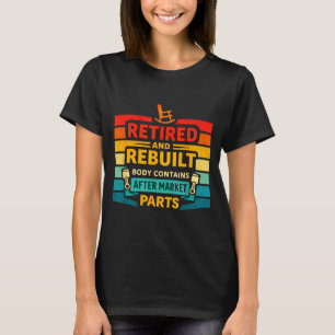 T-shirt Conception de récupération orthopédique reconstrui