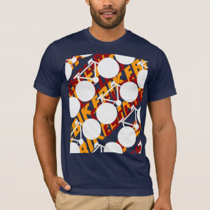 T-shirt conception de recyclage de ~ de pièce en t de vélo